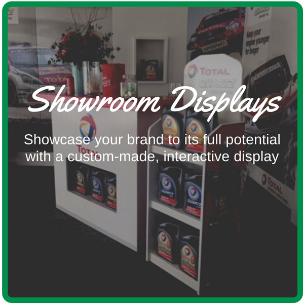 Showroom Displays made from Xanita